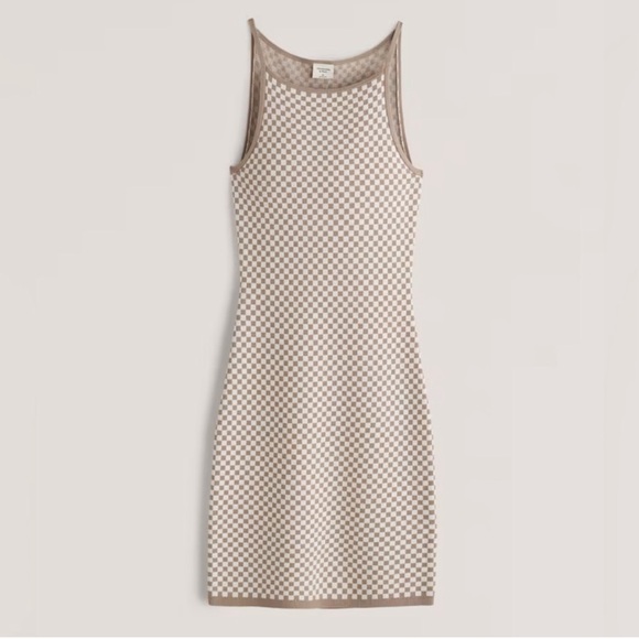 Abercrombie checkered dress - never worn and tags attached! - Picture 2 of 4